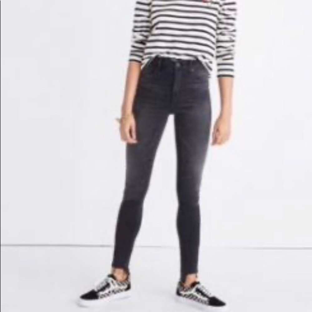 Madewell skinny 10 in high rise